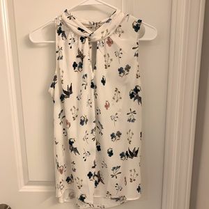 Loft sleeveless blouse